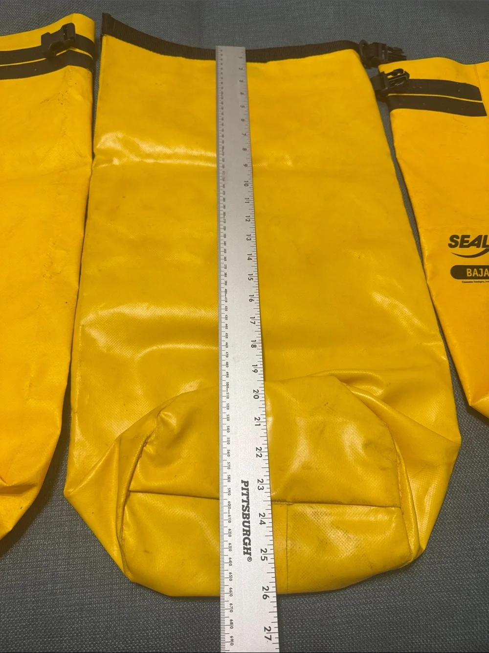 SealLine Dry Bag Set of 3 Yellow Sailor Accessories Bundle|Cascade Design USA